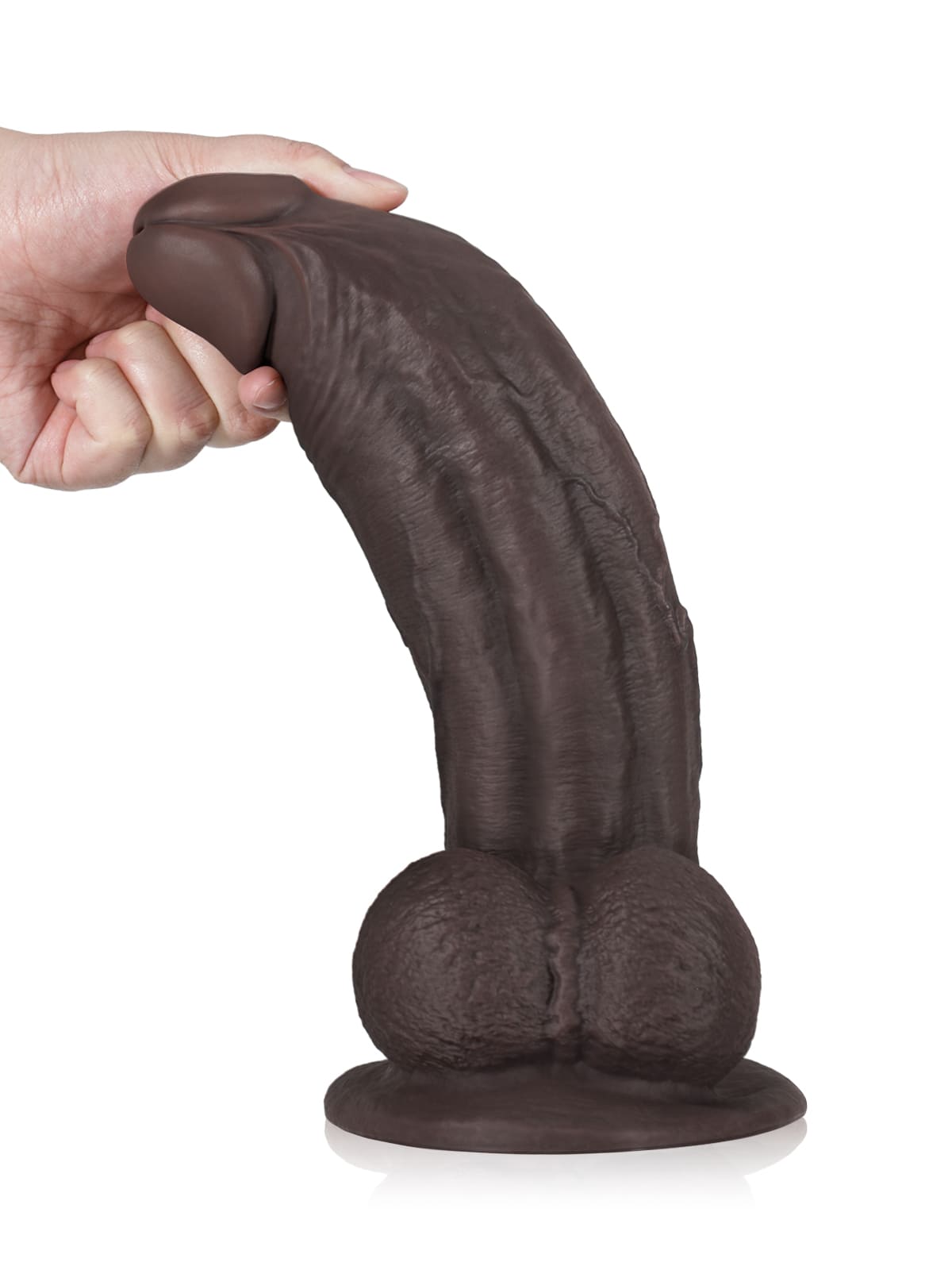 Big Boy 12" x 2.7" XXL BBC Dildo Soft Skin Dick Give You A Better Experience