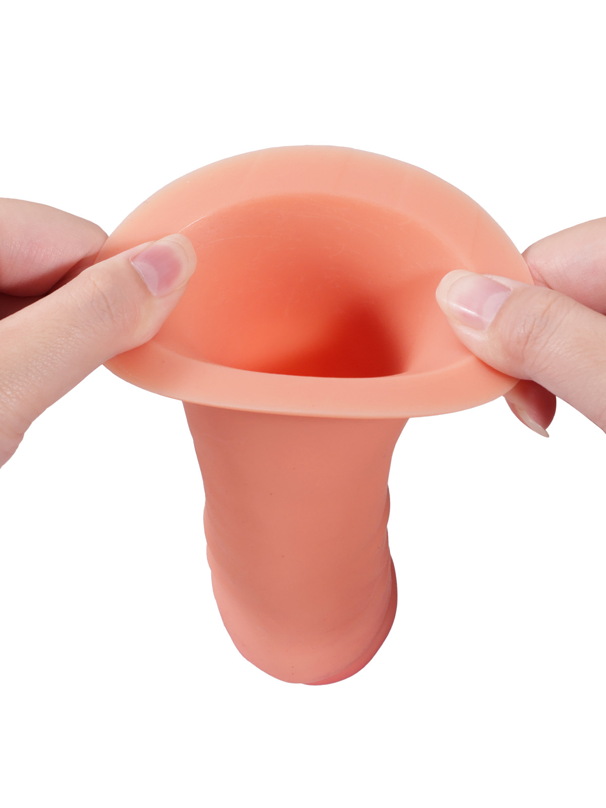 Adrian 7.2” x 1.5” Wearable Penis Sleeve For ED With O-Ring Strap On