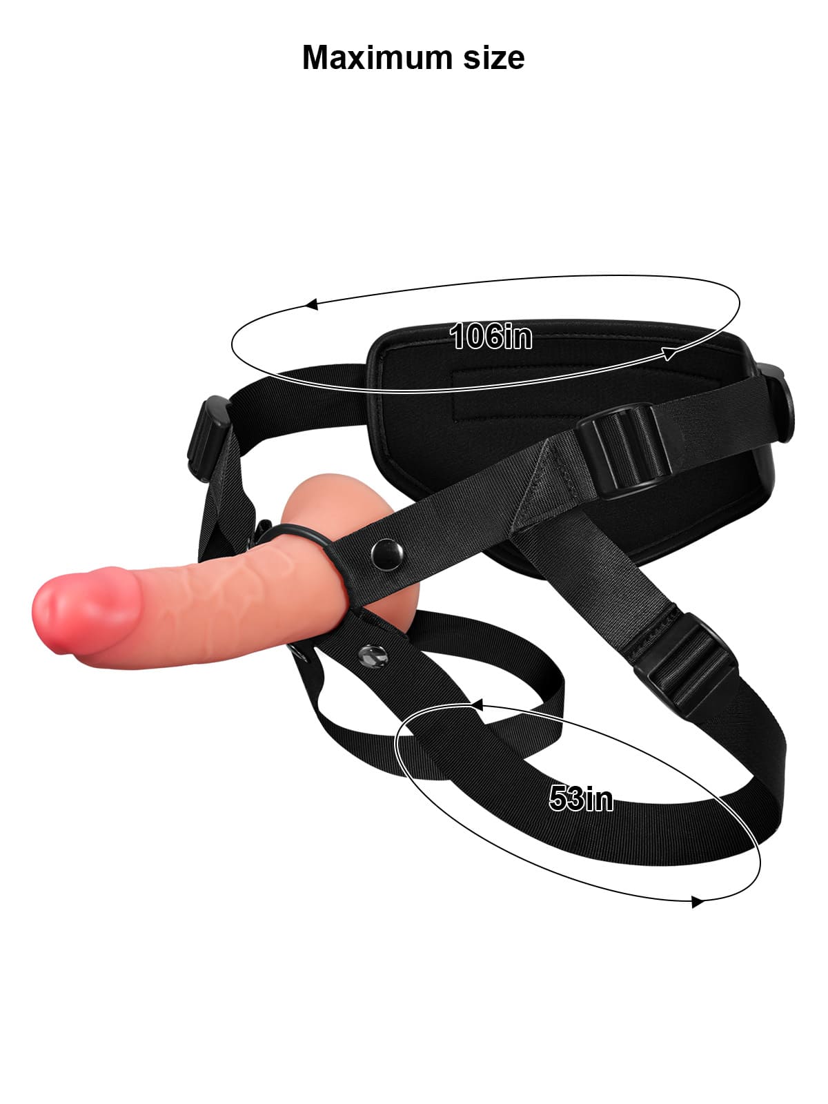 Adrian 7.2” x 1.5” Wearable Penis Sleeve For ED With O-Ring Strap On