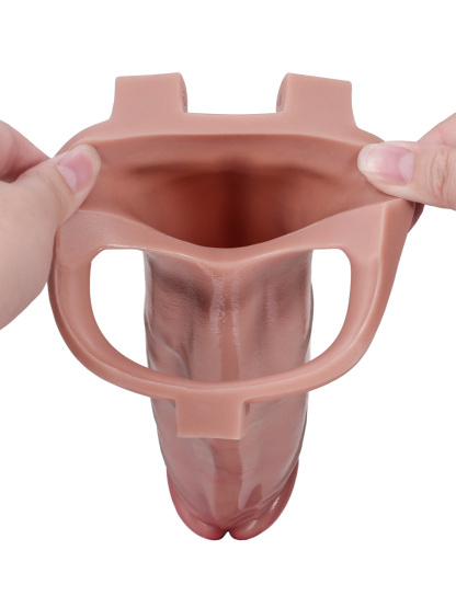 Alex 7.8” x 1.9” The Best Soft Wearable Penis Extender Sleeve