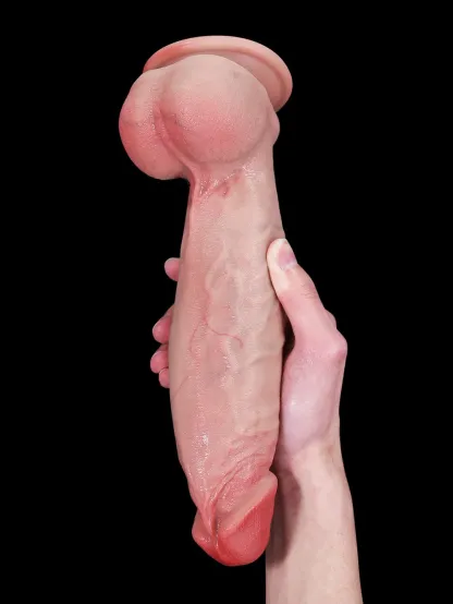 Anders 9.8" x 2.2" - Big Brother Realistic Soft Flesh Like Thick Short Fat Dildo