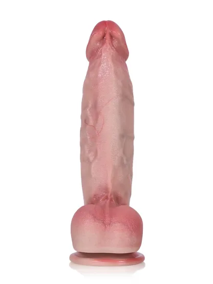 Anders 9.8" x 2.2" - Big Brother Realistic Soft Flesh Like Thick Short Fat Dildo