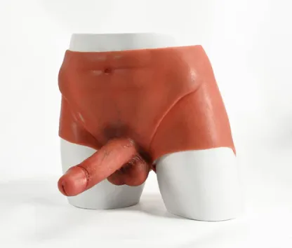 Beck 7.2" x 1.7" Strap Shorts Realistic Soft Cyber Skin Strap-On Dildo