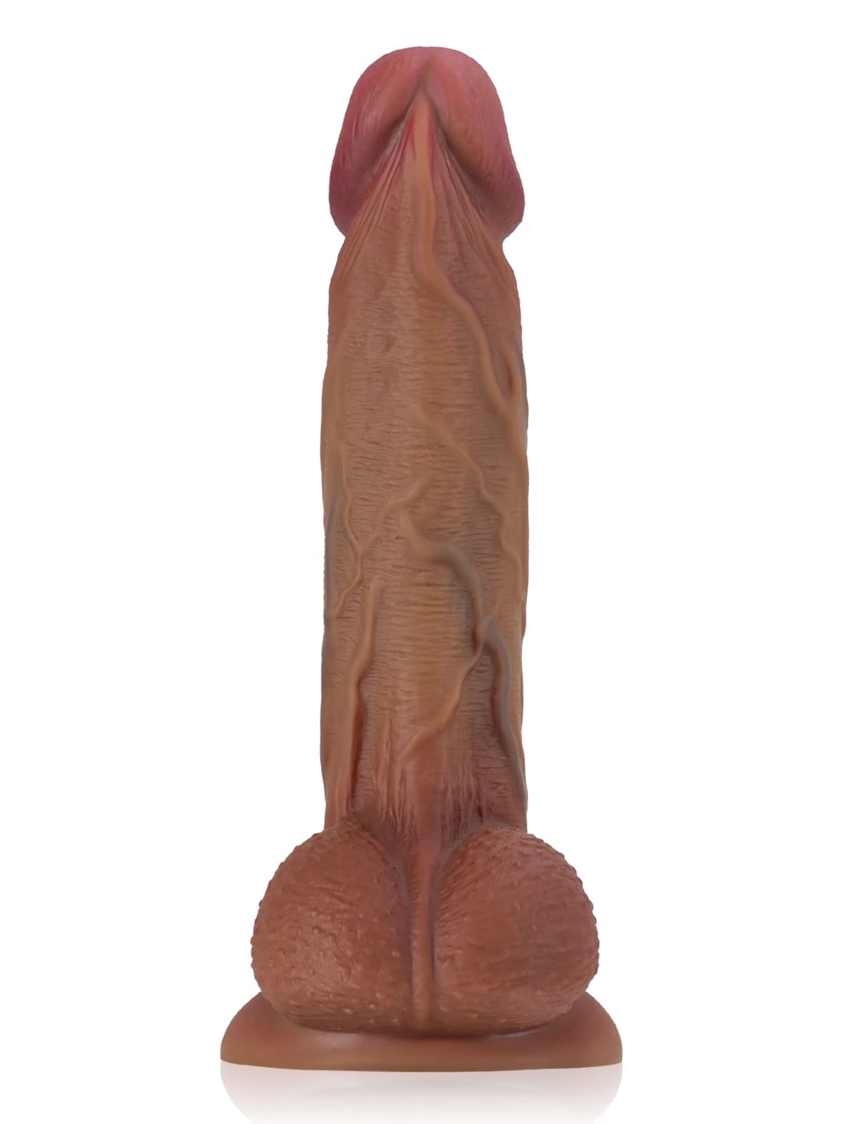 Beginner Amateur Small Anal Realistic Dildo- 8.3*1.6 Inch