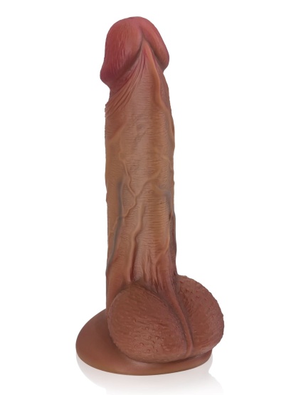 Beginner Amateur Small Anal Realistic Dildo- 8.3*1.6 Inch