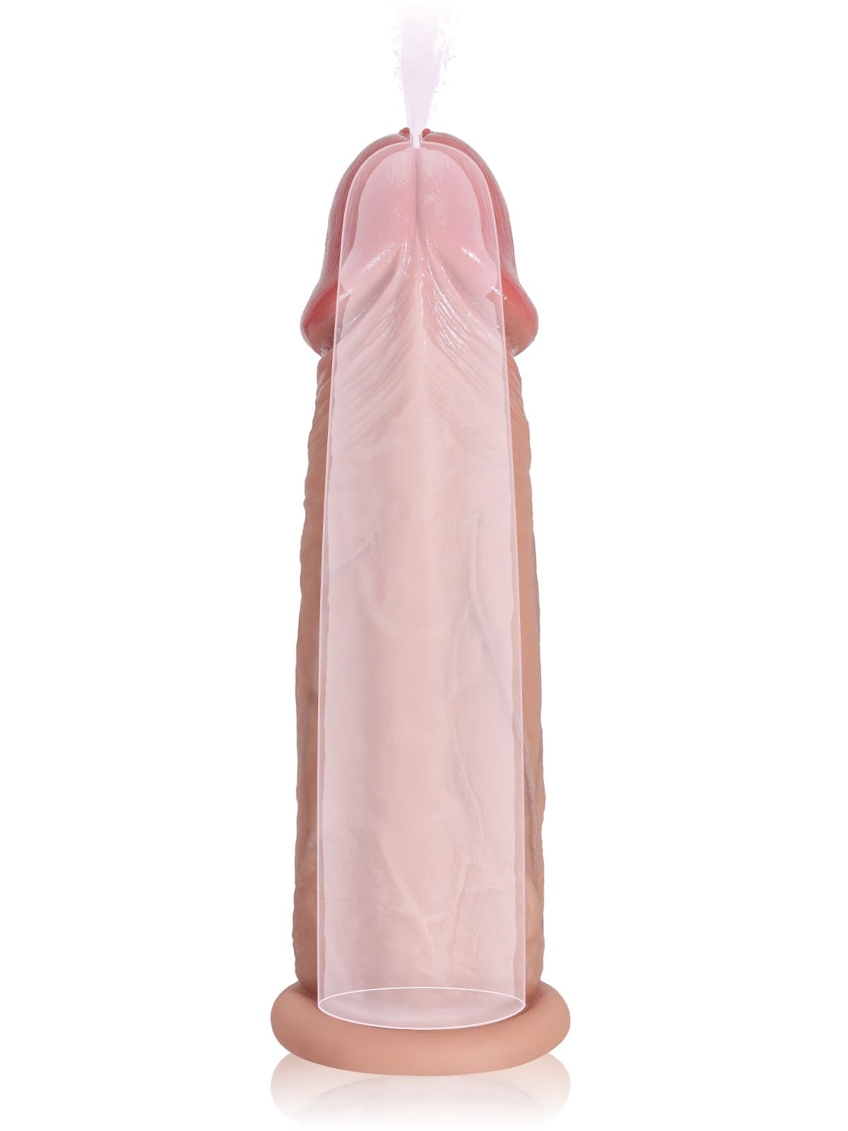 Billy 6" x 1.5" Brown Realistic Open Ended Penis Sleeves
