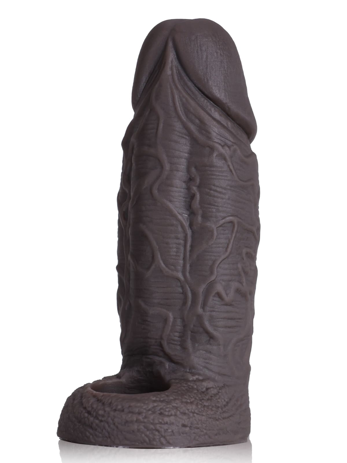 Luke 6.3" x 2.2" Black Fat Cock Sleeve