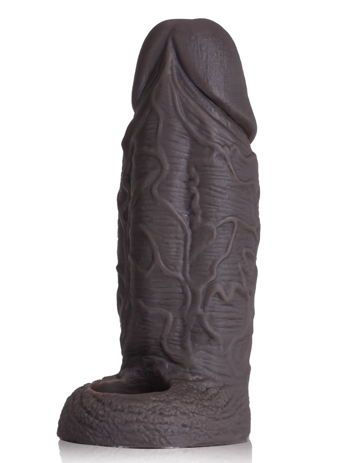 Luke 6.3" x 2.2" Black Fat Cock Sleeve