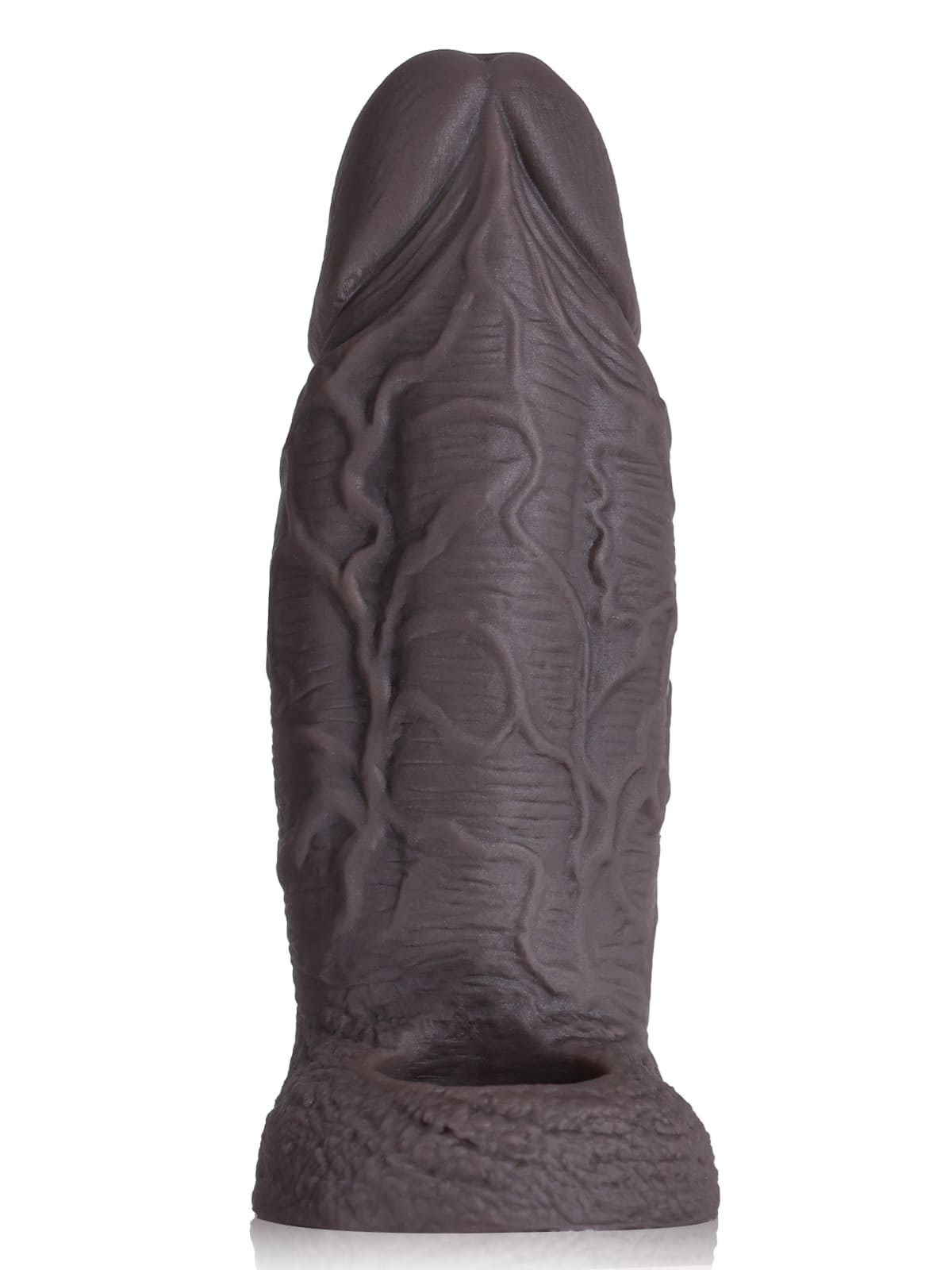 Luke 6.3" x 2.2" Black Fat Cock Sleeve