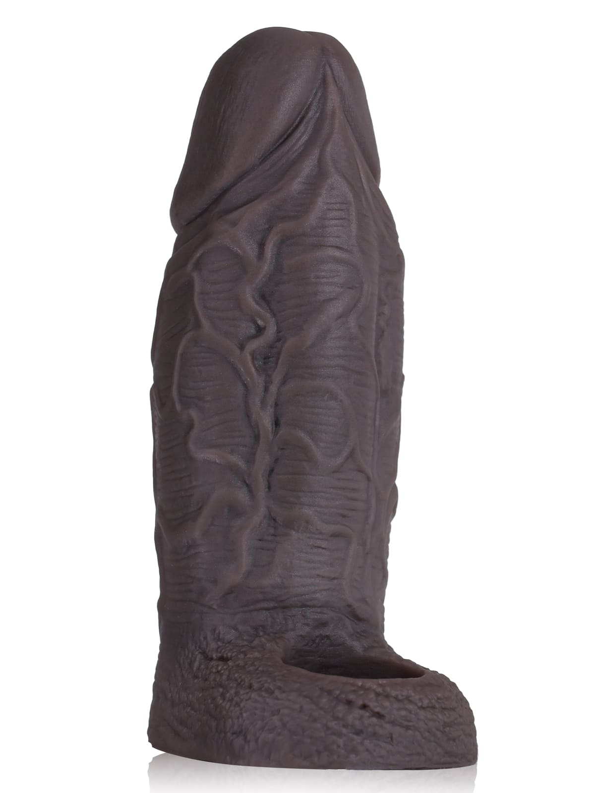 Luke 6.3" x 2.2" Black Fat Cock Sleeve