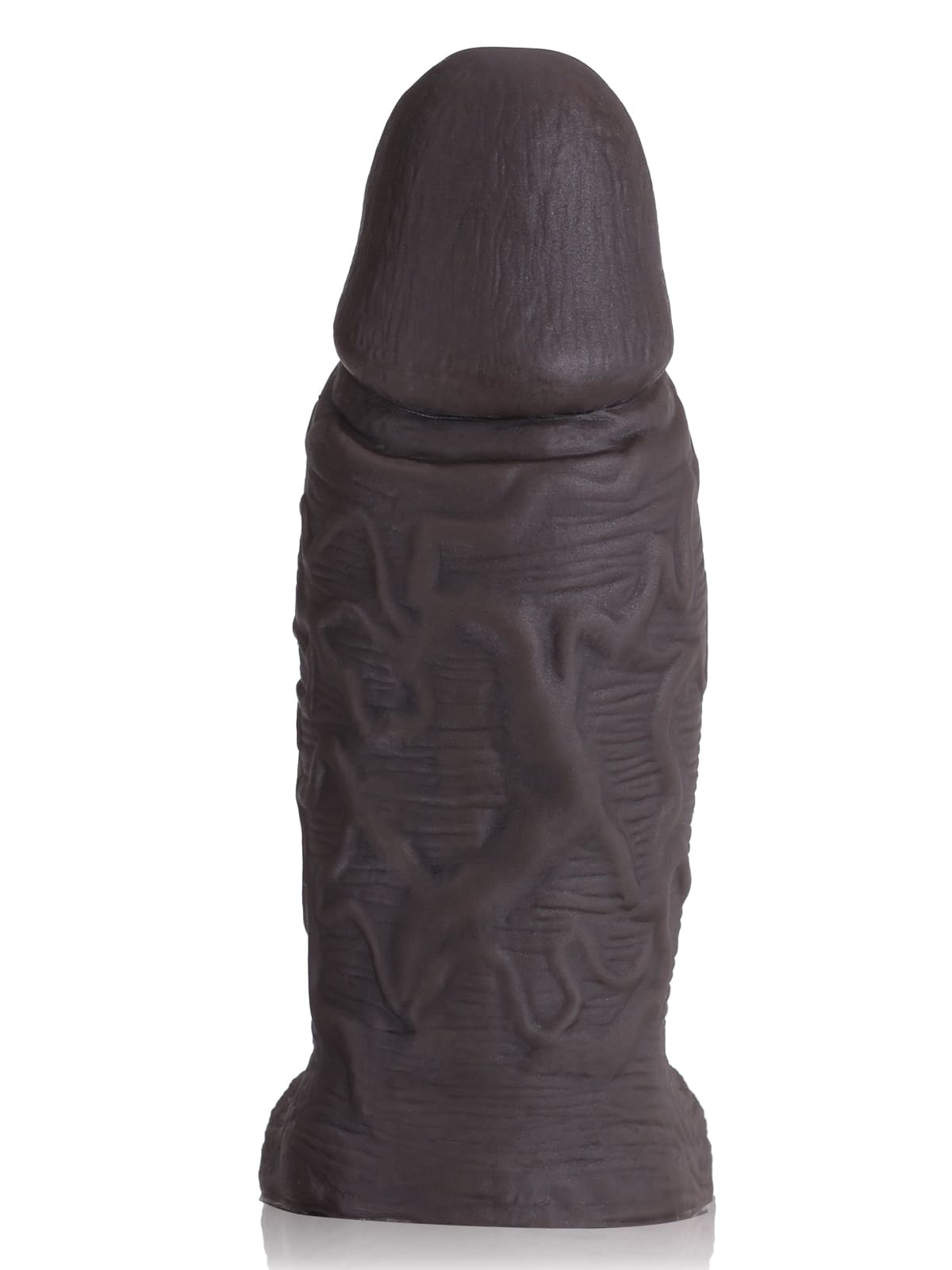 Luke 6.3" x 2.2" Black Fat Cock Sleeve