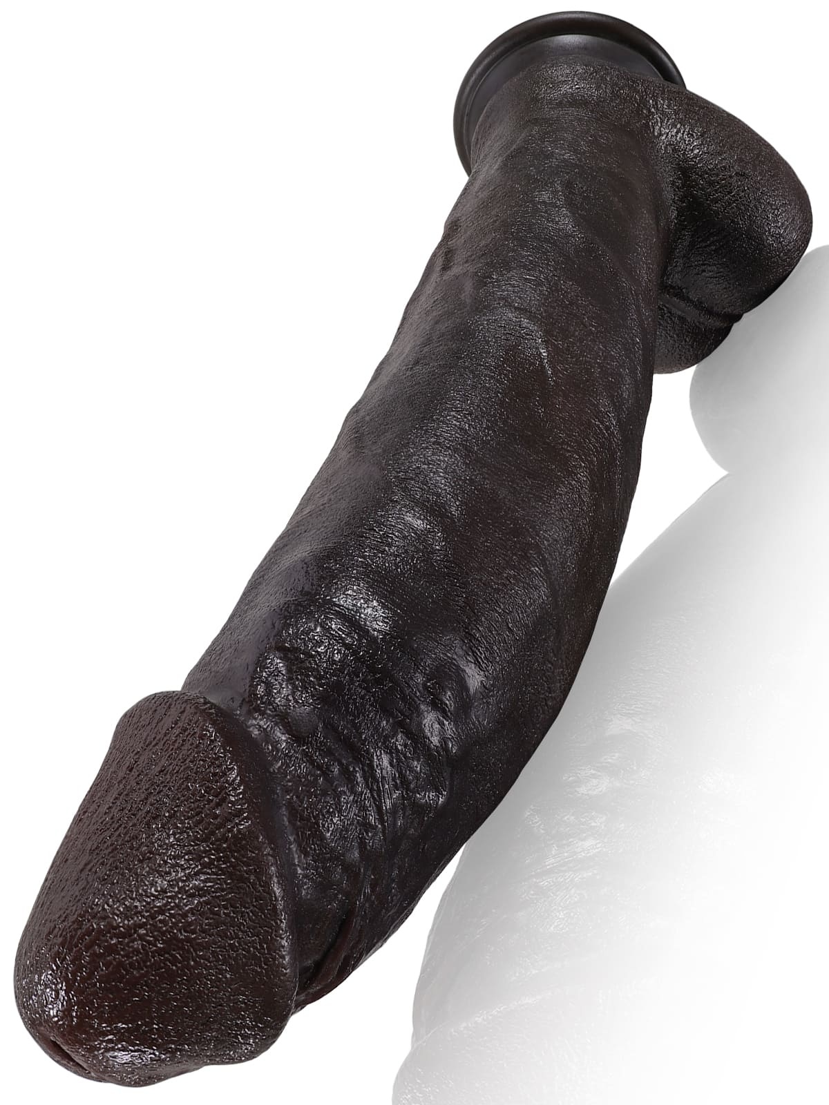 Farid 12" x 2.3" BBC Dildo Soft Skin Dick  With Metal Keel