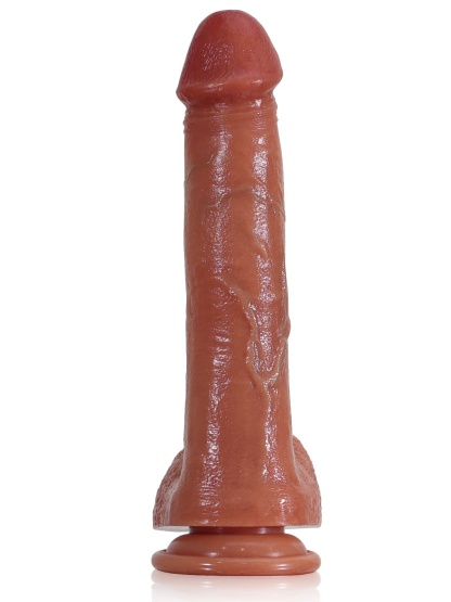 Frankie 9" x 1.6" 3 Modes Thrusting Realistic Dildo & Double Vibrating Dildo