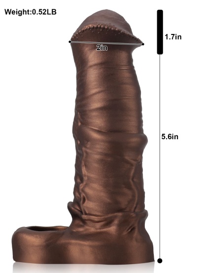 7.3" x 2" Golden Horse Fantasy Sleeve