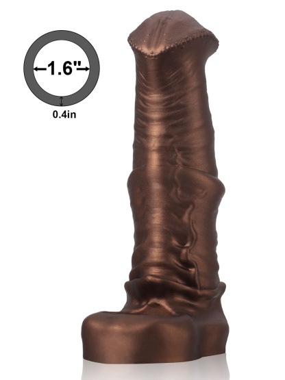 7.3" x 2" Golden Horse Fantasy Sleeve