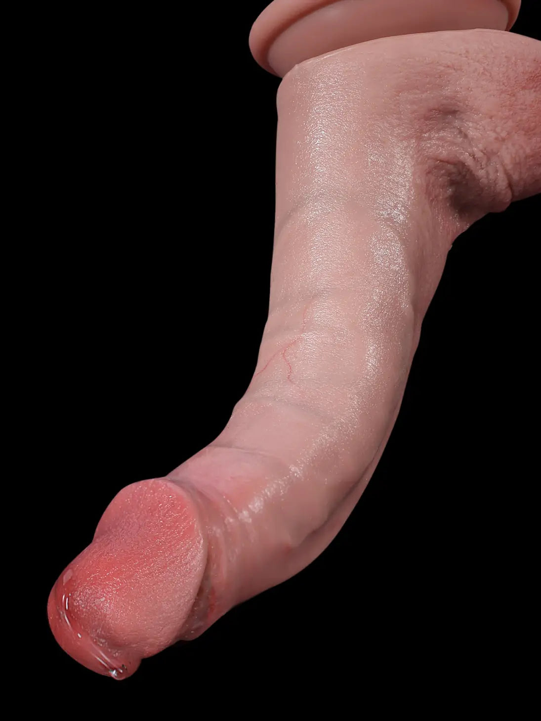 Jodie 8.3" x 1.5" - Soft Silicone Flexible Thin Dildo With Keel