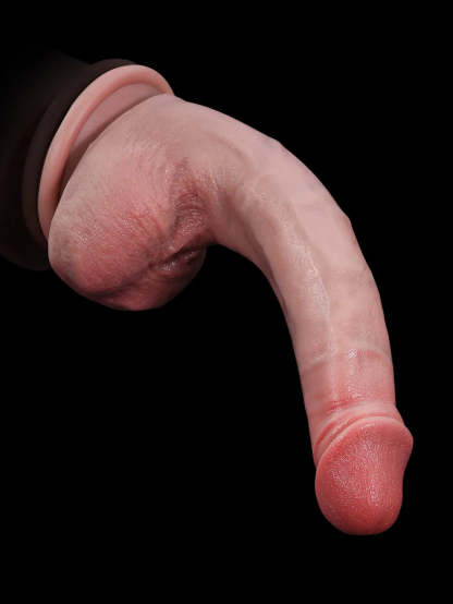 Jodie 8.3" x 1.5" - Soft Silicone Flexible Thin Dildo With Keel