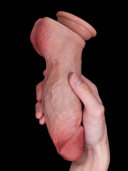 Londo 7.5" x 2.2" - Thick Short Fat Dildo Asian Flesh Soft Skin