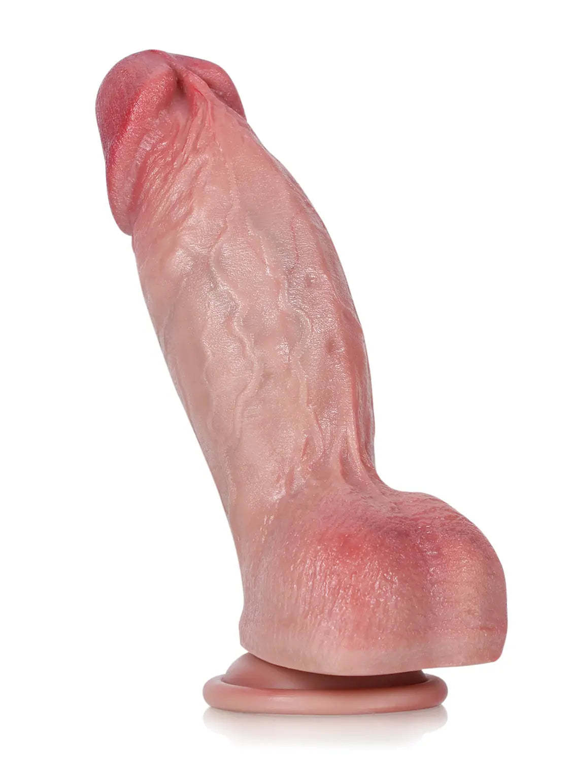 Londo 7.5" x 2.2" - Thick Short Fat Dildo Asian Flesh Soft Skin
