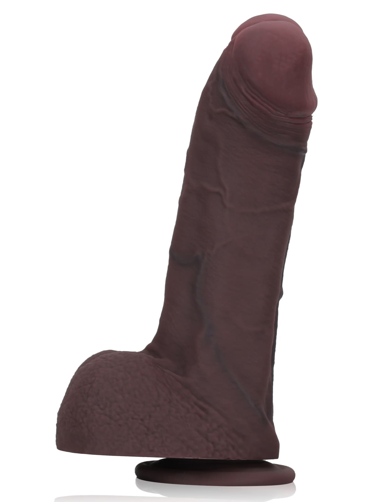 Malik Real Feel Thick Realistic Black Cock Dildo- 9*2.1 Inch
