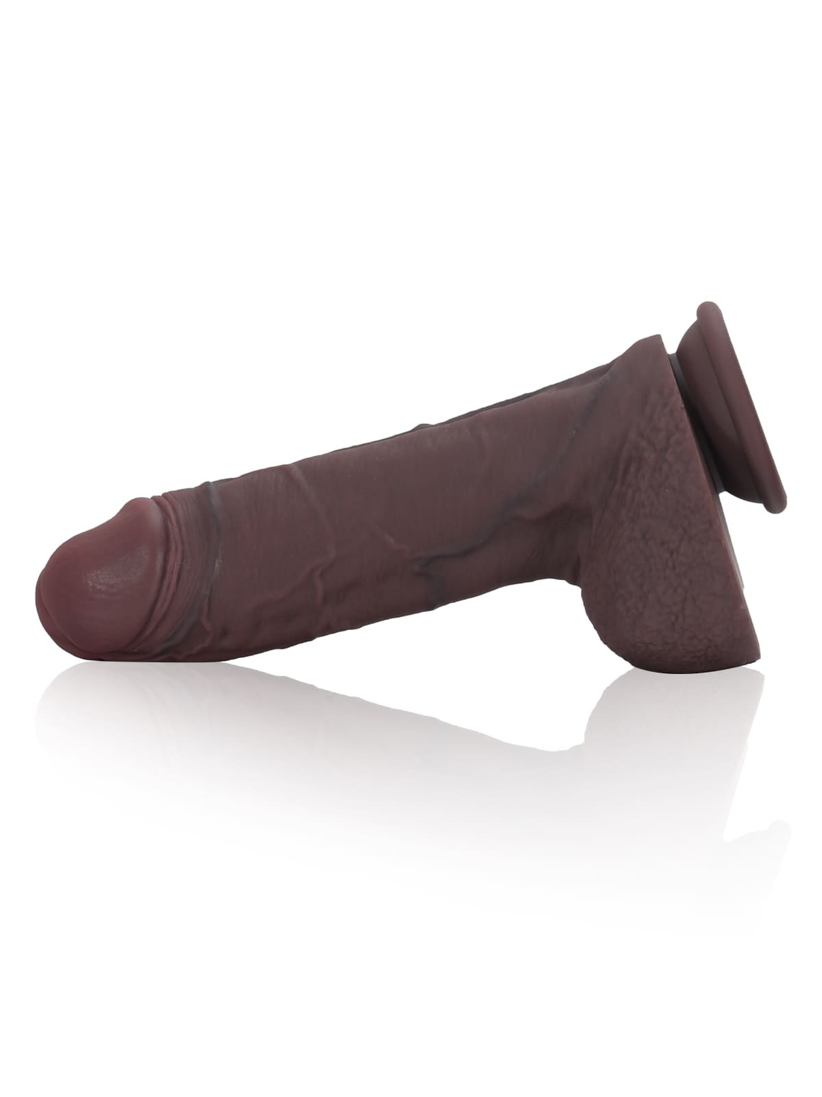 Malik Real Feel Thick Realistic Black Cock Dildo- 9*2.1 Inch