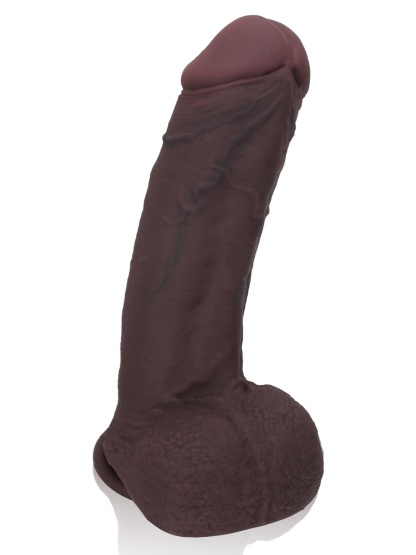 Malik Real Feel Thick Realistic Black Cock Dildo- 9*2.1 Inch