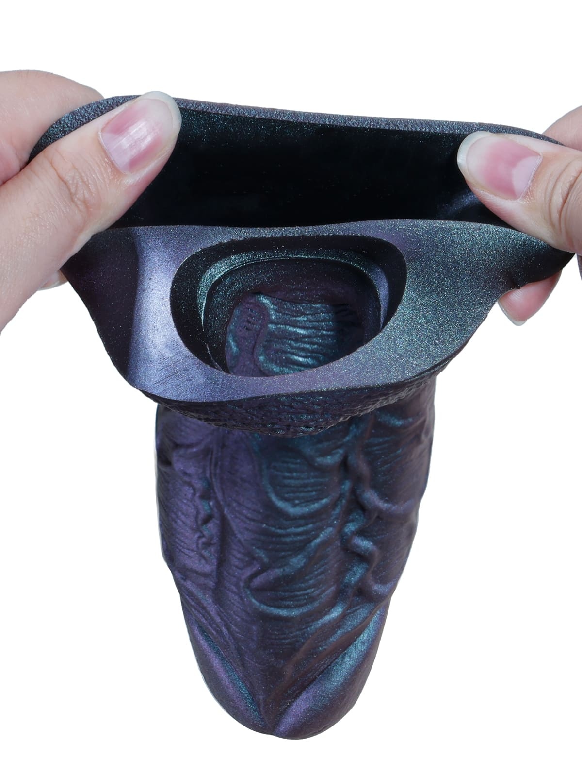 Luke 6.3" x 2.2" Metallic Color Fat Cock Sleeve