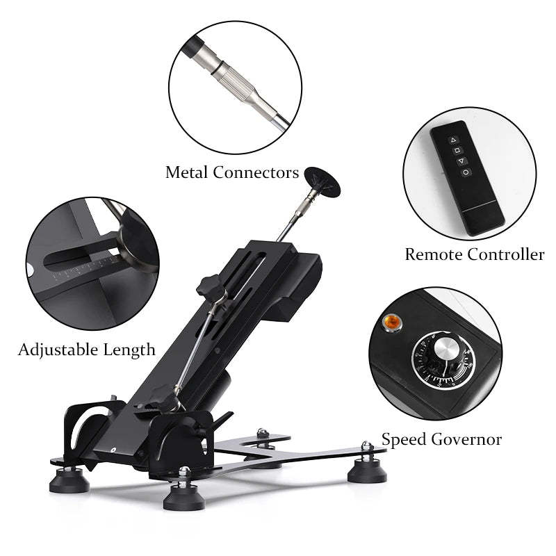 Vortex – Adjustable Stroke Sex Machine (3-15 cm) with Wireless Remote