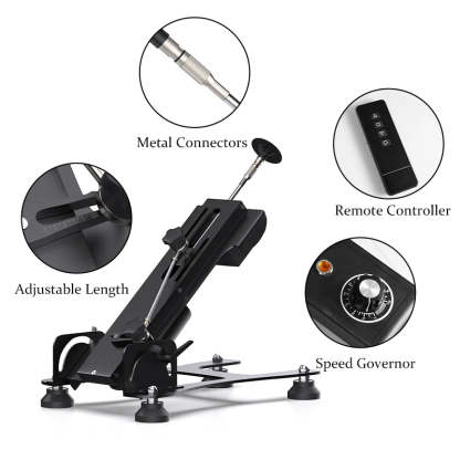 Vortex – Adjustable Stroke Sex Machine (3-15 cm) with Wireless Remote