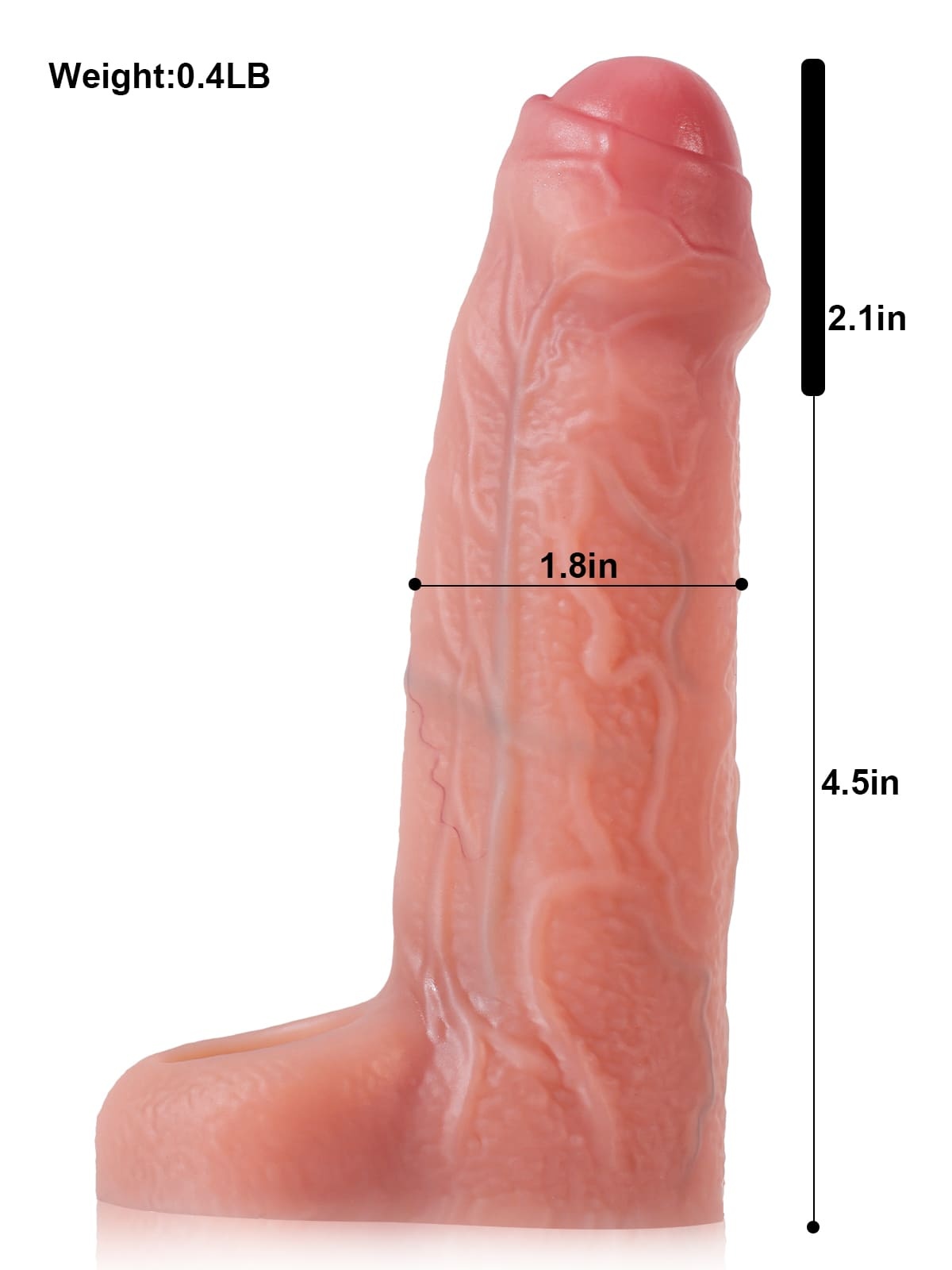 Marcus 6.6" x 1.8" Flesh Fat Penis Extender