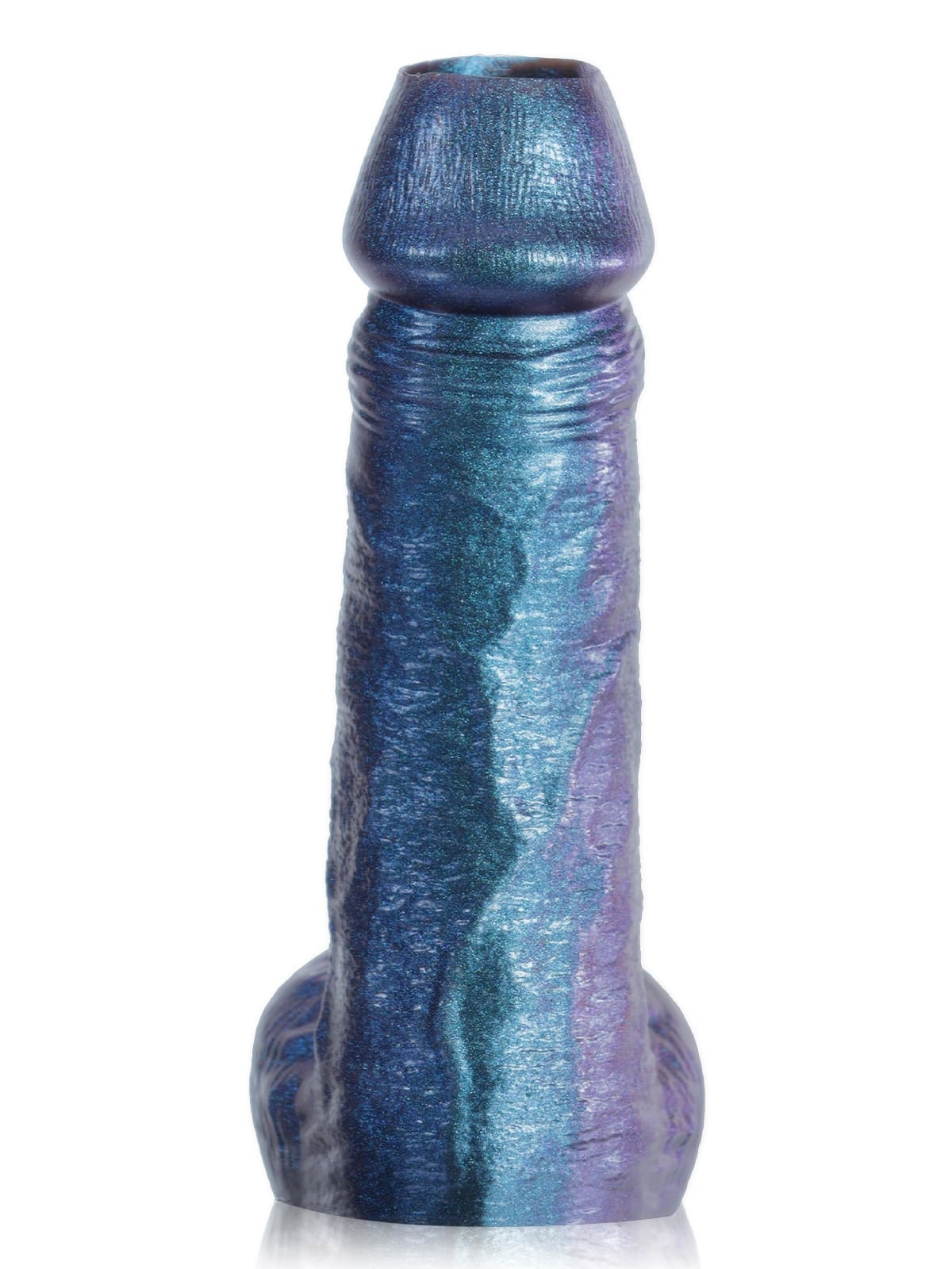 Mark 6.3" x 1.5" Metallic Color Open Ended Penis Sleeves