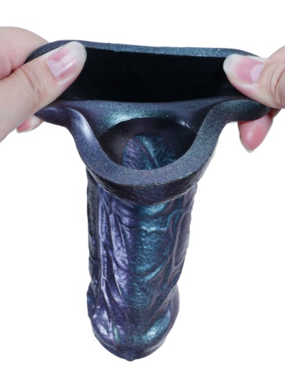 Mark 6.3" x 1.5" Metallic Color Open Ended Penis Sleeves