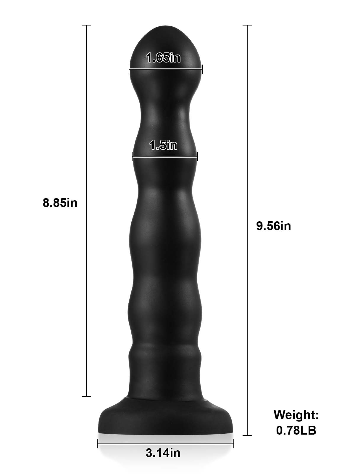 Carl Small Thrusting Anal Sex Machine Toys - 9.5*1.5 Inch