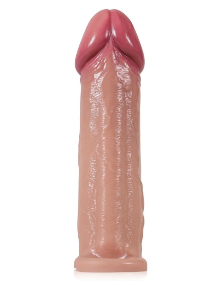 Peter 9” x 2.1” Sliding Skin Realistic Big Cock Sleeve