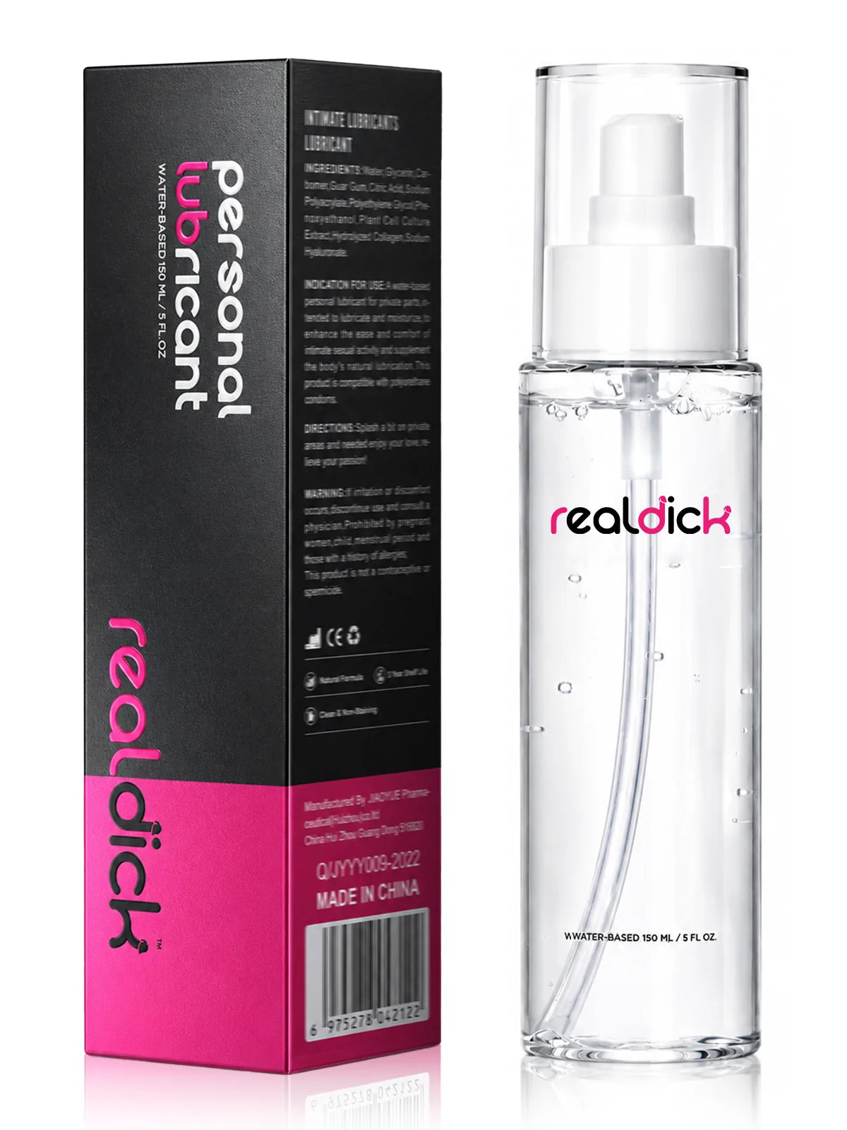 Realdick Lube | Premium Water-Based Lubricant for Realistic Dildos