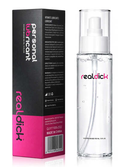 Realdick Lube | Premium Water-Based Lubricant for Realistic Dildos