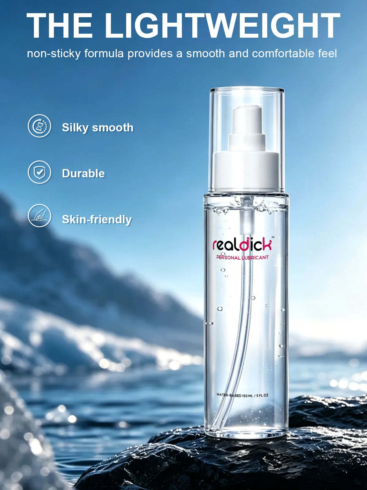 Realdick Lube | Premium Water-Based Lubricant for Realistic Dildos