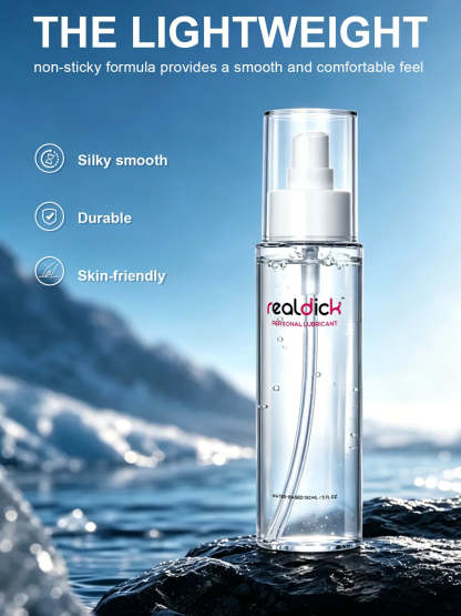 Realdick Lube | Premium Water-Based Lubricant for Realistic Dildos