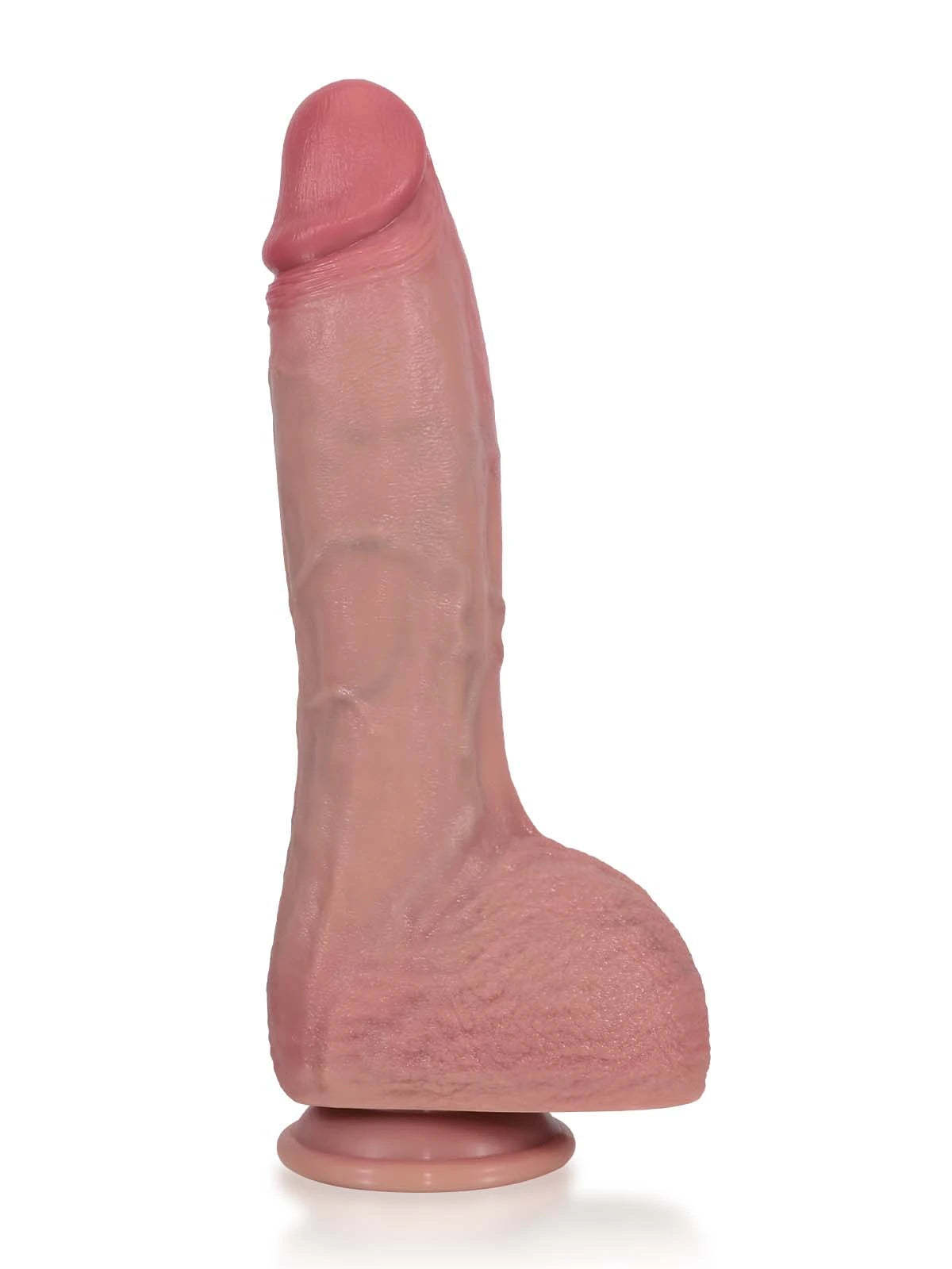 Vincent |  11" x 2.2 " - Large Long Realistic Dildo with Full Tapered Shaft