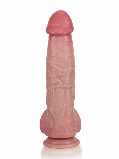 Elias |  10.6" x  2.2" - Large Realistic Dildo with Defined Glans and Ridge