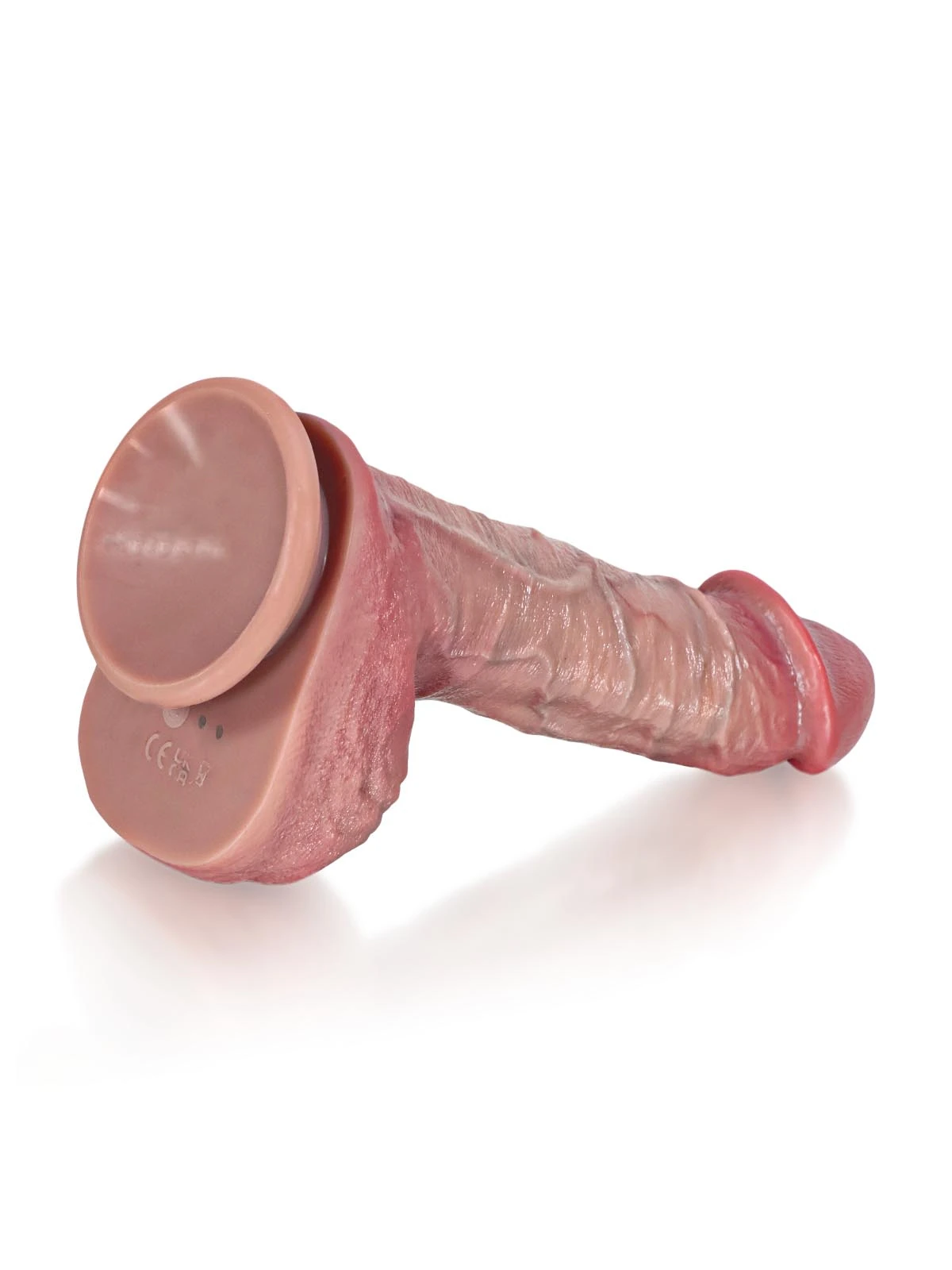 Victor | 8.8" x 1.8" Thrusting Vibrating Heating Dildo, Ultra Realistic Real Feel