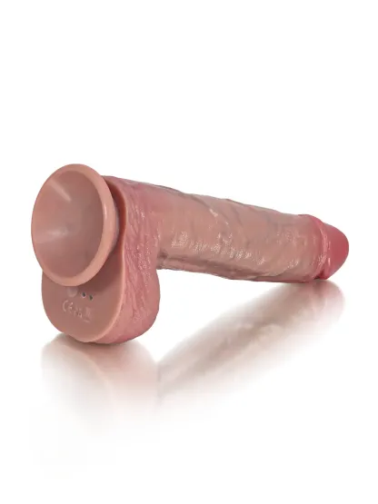 Dante | 9.8" x 2"  Remote Thrusting Vibrating Heating Realistic Dildo, Waterproof