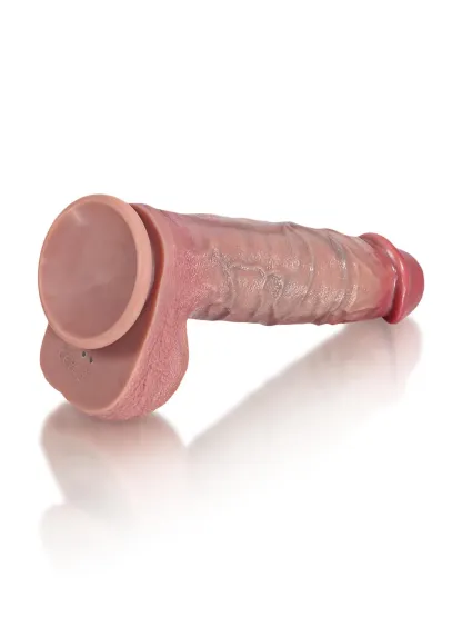 Nico |  9.8" x 2 "  Warm Real-Feel Thrusting Dildo with Vibration, Heating & Waterproof Design