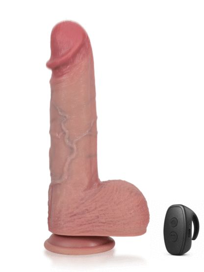 Ivan |  9.8" x 2" Hands-Free Thrusting Realistic Dildo — Vibrating, Warming & Waterproof