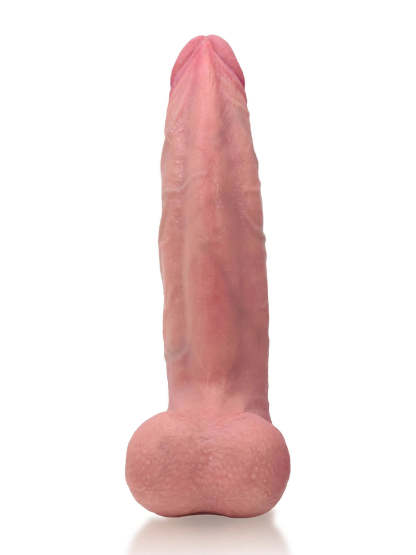 Hunter | 9.3" x 2.2" - Curved Long Realistic Dildo with Pronounced Ridge