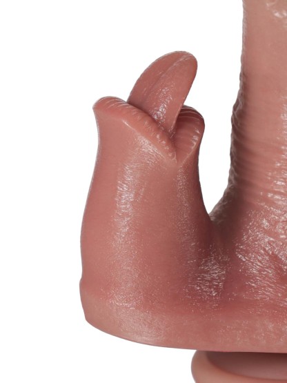 Ramon  9.8" x 1.8" Rabbit G Spot 10 Modes Vibrating & Thrusting Dildo