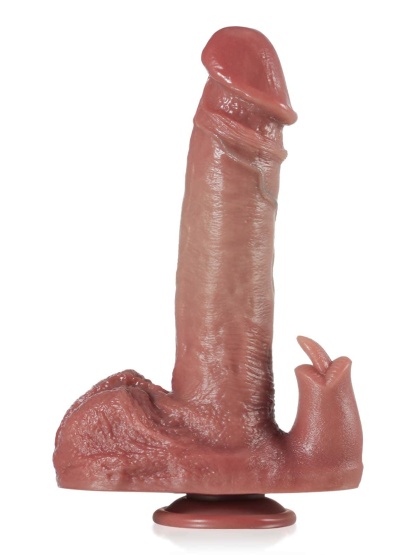 Ramon  9.8" x 1.8" Rabbit G Spot 10 Modes Vibrating & Thrusting Dildo