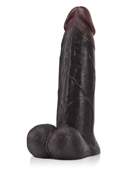 Raptor  10.8" x 2.5" Sliding Skin Vac-U-Lock BBC Dildo With Moving Balls & Suction Cup