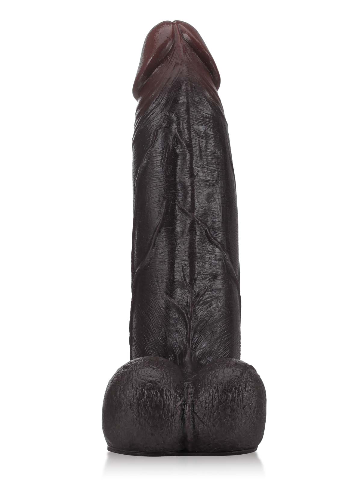 Raptor  10.8" x 2.5" Sliding Skin Vac-U-Lock BBC Dildo With Moving Balls & Suction Cup