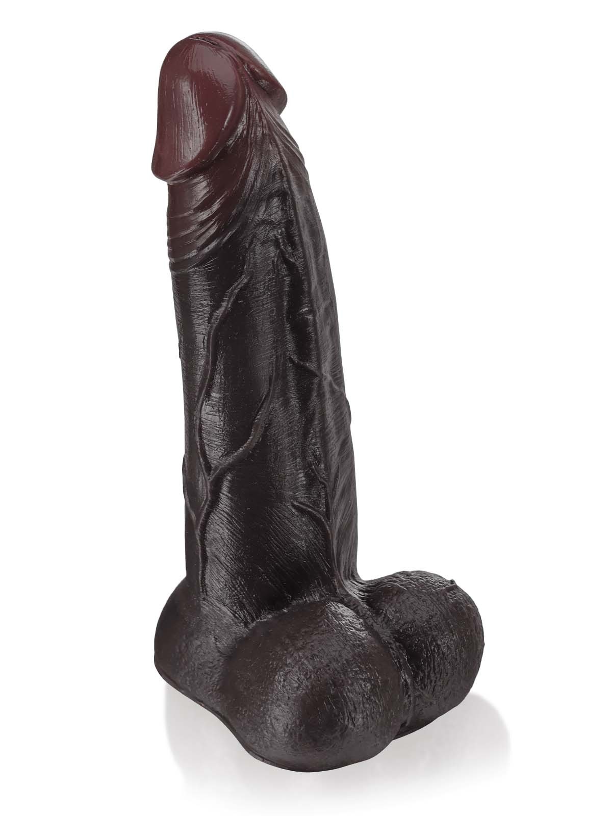 Raptor  10.8" x 2.5" Sliding Skin Vac-U-Lock BBC Dildo With Moving Balls & Suction Cup